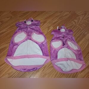 2 Squishmallows Unicorn Dog Outfits. Medium & Small